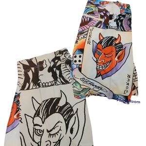 Men's Ed Hardy board shorts